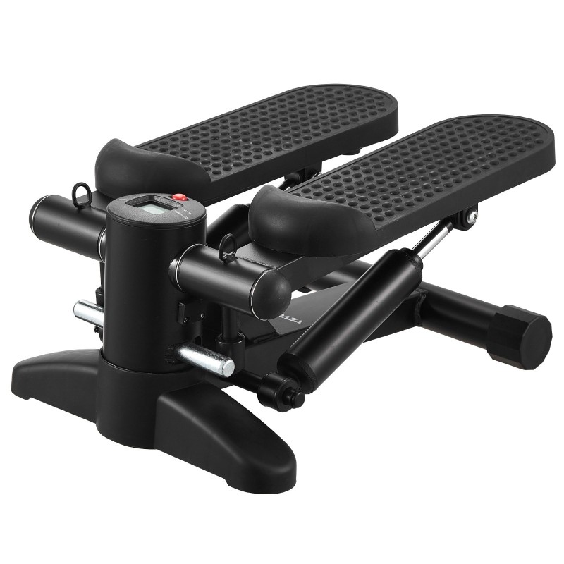 Ministepper hydraulinen teräsrunko kantavuus 150 kg näytöllä vastusnauhat mukana