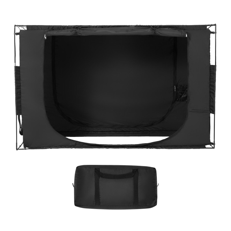 Sänkyteltta hengittävä koko 1900x990x1190 mm noin 70% pimennys 3 ovea