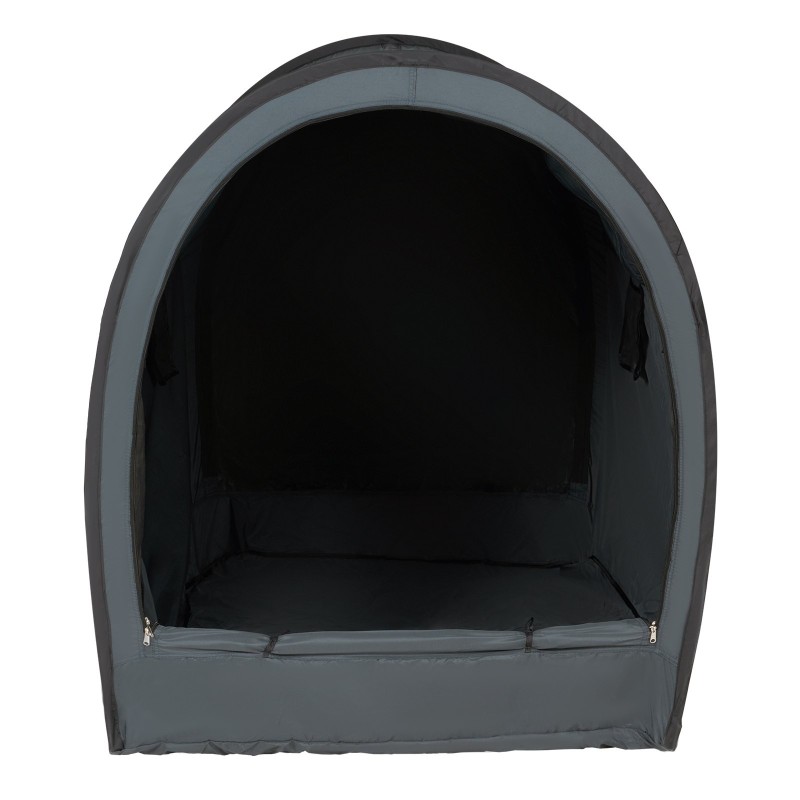 Sänkykatos hengittävä kangas 190 x 99 x 119 cm 4 ovea vihreä