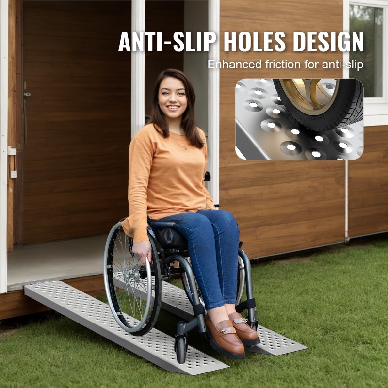 Ajoluiska alumiiniseos 1200x215 mm 2 kpl reiällinen pinta mönkijöille traktoreille ruohonleikkureille