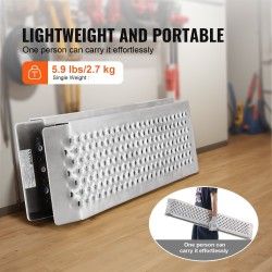 Ajoluiska alumiiniseos 1200x215 mm 2 kpl reiällinen pinta mönkijöille traktoreille ruohonleikkureille