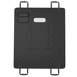 Takapenkkisuoja koiralle vedenpitävä 600D Oxford-kangas verkkopaneeli säilytystasku 1680 x 1360 mm