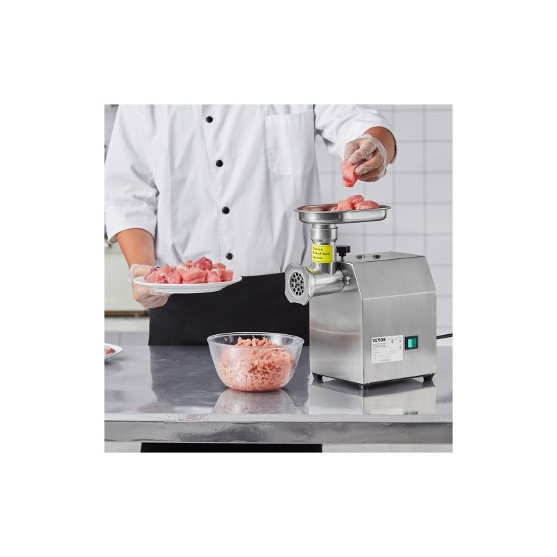 Lihamylly pöytämallinen 300W ruostumaton teräs 3 makkarasuutinta keittiöihin ravintoloihin