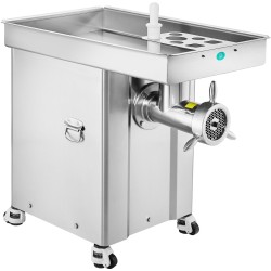Sähköinen kaupallinen lihamylly ruostumaton teräs 4000 wattia suukoko 42
