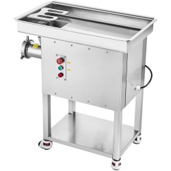 Sähkökäyttöinen ruostumaton teräs lihamylly 2200W 32 suuaukolla makkarasuppilolla ammattikäyttöön