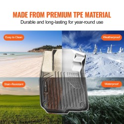 Auton lattiamatot TPE Honda CR-V hybridimalleihin 2017–2022 3-osainen vasemmanpuoleiseen ohjaukseen