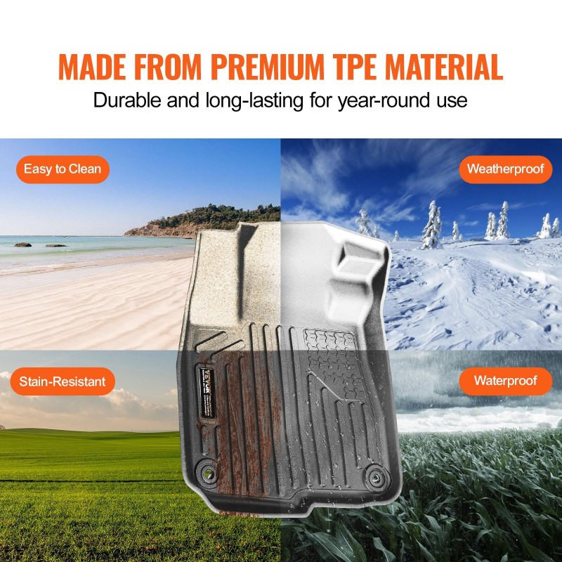 Auton lattiamatot TPE Honda CR-V hybridimalleihin 2017–2022 3-osainen vasemmanpuoleiseen ohjaukseen