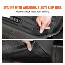 Auton lattiamatot TPE Honda CR-V hybridimalleihin 2017–2022 3-osainen vasemmanpuoleiseen ohjaukseen