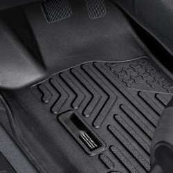 Auton TPE lattiamatot 3-osainen etu ja toiseen penkkiriviin musta Durango Grand Cherokee