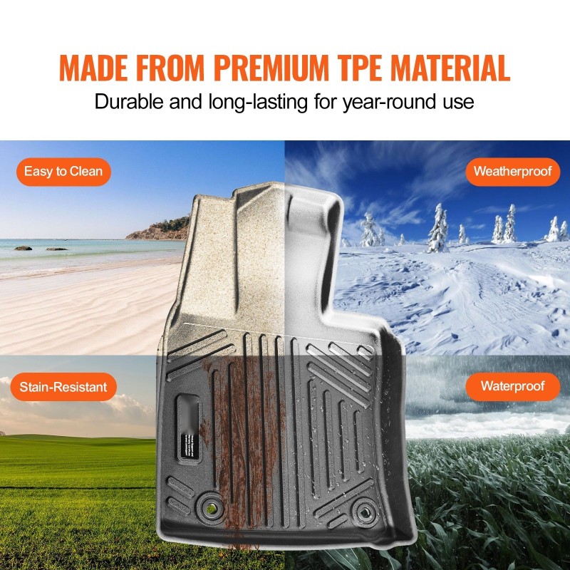 Auton lattiamatot TPE 3-osainen sarja Toyota Camry 2018–2024 etuveto vasemmanpuoleinen ohjaus