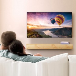 Seinälle asennettava kelluva takkahylly valkomäntyinen 72x8x5 tuumaa kantavuus 22,7 kg