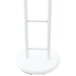 Tyylikäs metallinen vaatepalvelija unisex-käyttöön 107 cm korkea