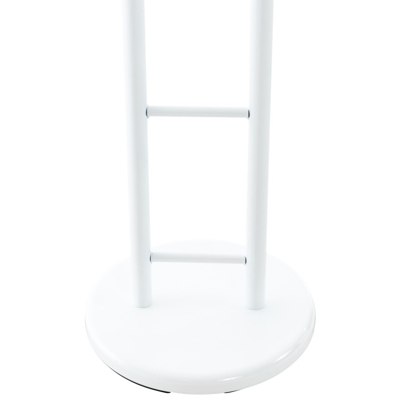 Tyylikäs metallinen vaatepalvelija unisex-käyttöön 107 cm korkea