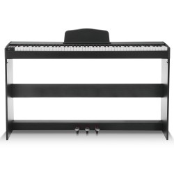 Digitaalipiano 88 täysin painotettua kosketinta kaksinkertainen näppäimistötila 200 ääntä Bluetooth USB MIDI