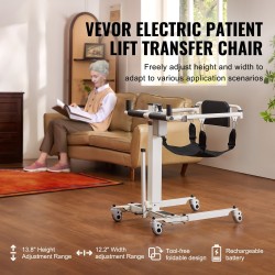 Sähköinen potilasnostin ja siirtotuoli taittuva 99,8 kg kantavuus roiskevedenkestävä