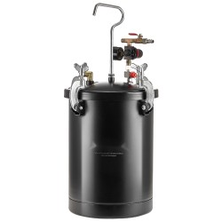 Painevärisäiliö 15L teräs säädettävä paine 60 psi ruisku kotikäyttö teollisuuskäyttö