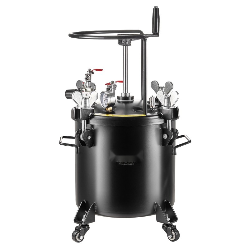 Paineistettu maalisäiliö 20 l teräs 70 psi koti ja teollisuus
