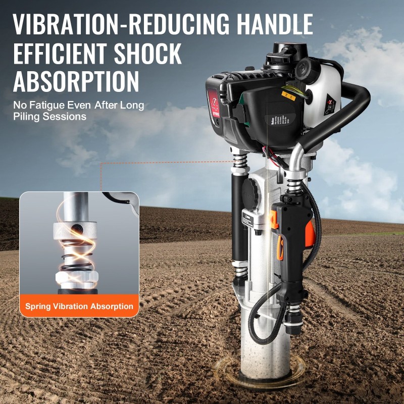 T-aitatolpan maatärytin bensiinikäyttöinen 37,7cc 4-tahti sisältää 45mm 55mm 88mm holkit