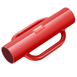 Aidantolpan jyrsin hiiliteräsrunko sisähalkaisija 6,9 cm ergonomisilla kahvoilla soveltuu T-tolpille