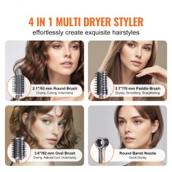 Kuumailmamuotoilija nelitoiminen kolme harjaa yksi suutin ionitekniikka keraaminen pinnoite neljä lämpötilaa