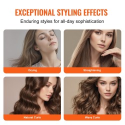 Kuumailmamuotoilija nelitoiminen kolme harjaa yksi suutin ionitekniikka keraaminen pinnoite neljä lämpötilaa