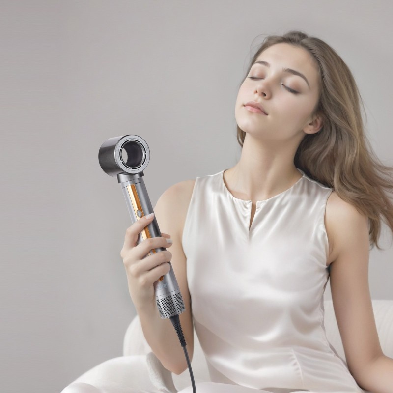 Kuumailmamuotoilija nelitoiminen kolme harjaa yksi suutin ionitekniikka keraaminen pinnoite neljä lämpötilaa