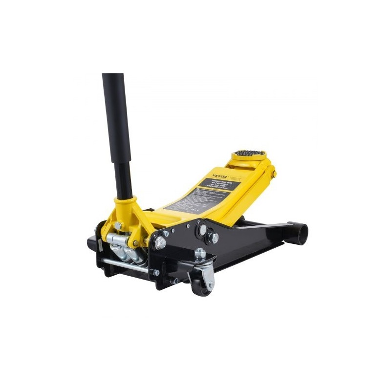 Matalaprofiilinen hydraulinen hallitunkki 1500 kg kaksoismäntä 75–470 mm rautarunko