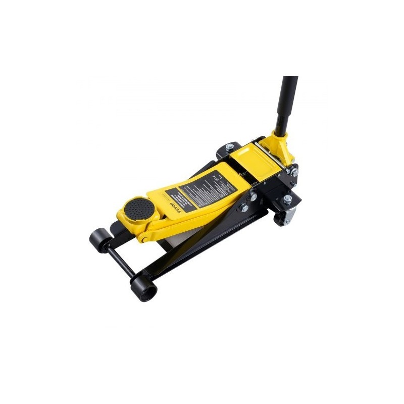 Matalaprofiilinen hydraulinen hallitunkki 1500 kg kaksoismäntä 75–470 mm rautarunko