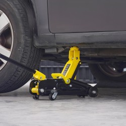 Lattiatunkki rautainen matalaprofiilinen 1500 kilogramman nostokyky 120–307 millimetriä yksimäntäinen pumppu