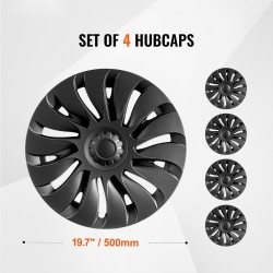 Pölykapselit ABS+PC 19-tuumaiset Tesla Model Y 2020–2024 kiinnityskynnet suojausteippi venttiilireikä