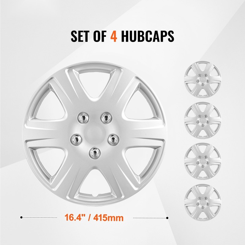 Vanteen suojakapselit 15 tuumaa ABS- ja PC-muovi naarmuuntumista kestävä painelukiinnitys venttiilireikä