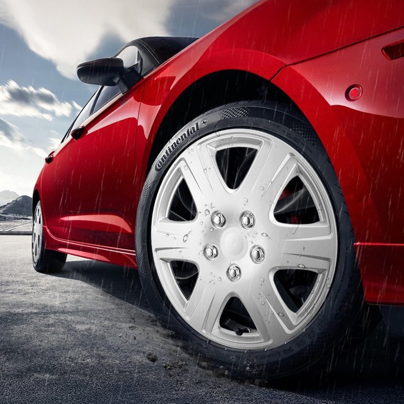 Vanteen suojakapselit 15 tuumaa ABS- ja PC-muovi naarmuuntumista kestävä painelukiinnitys venttiilireikä