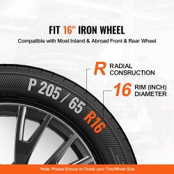 Vanteen suojakapselit 16 tuumaa ABS PC komposiitti napsahtava kiinnitys venttiilin reiällä