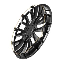 Vanteen suojakapselit 16 tuumaa ABS PC komposiitti napsahtava kiinnitys venttiilin reiällä