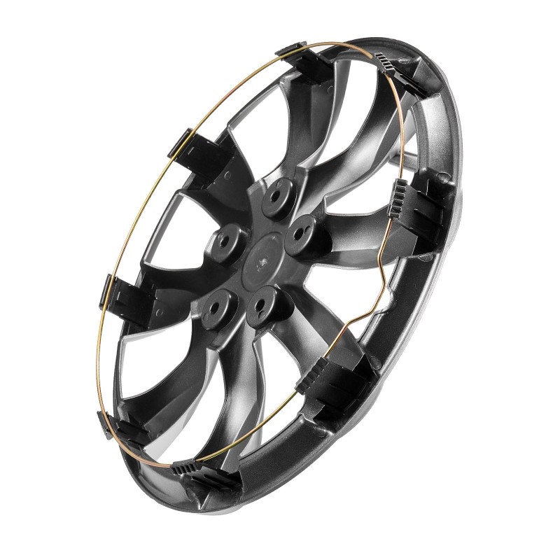 Täyskattavat muoviset 16-tuuman vannekapselit pikalukittuva kiinnitys ympärivuotiseen käyttöön