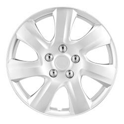 Vanteen suojukset 16 tuumaa muovikomposiitti napaklikkikiinnitys venttiilireiät säänkestävät