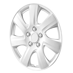 Vanteen suojukset 16 tuumaa muovikomposiitti napaklikkikiinnitys venttiilireiät säänkestävät