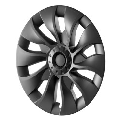 Pölykapselit 18-tuumaiset ABS+PC-komposiittimuovi venttiiliaukolla sopii Tesla Model 3 -malliin 2017–2023