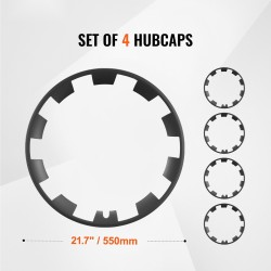 Pölykapselit ABS ja PC 20-tuumaiset Tesla Model Y täsmämuotoilu pehmustettu sisäpinta