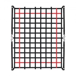 Kuormaverkko polypropeeni 2440 x 1830 mm 272 kg kantavuus 4 säädettävää hihnaa