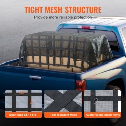 Kuormaverkko polyesteri 3020×2670 mm 680 kg kantavuus 4 säädettävää hihnaa