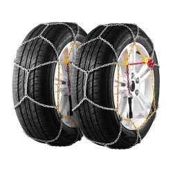 Lumiketjut kaksi kappaletta mangaaniseosteräksestä henkilöautoihin maastureihin pickupeihin ja kevyisiin kuorma-autoihin