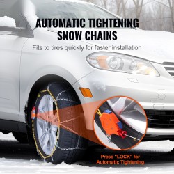 Lumiketjut mangaaniseosterä 2 kpl henkilöautoihin pickupeihin maastureihin