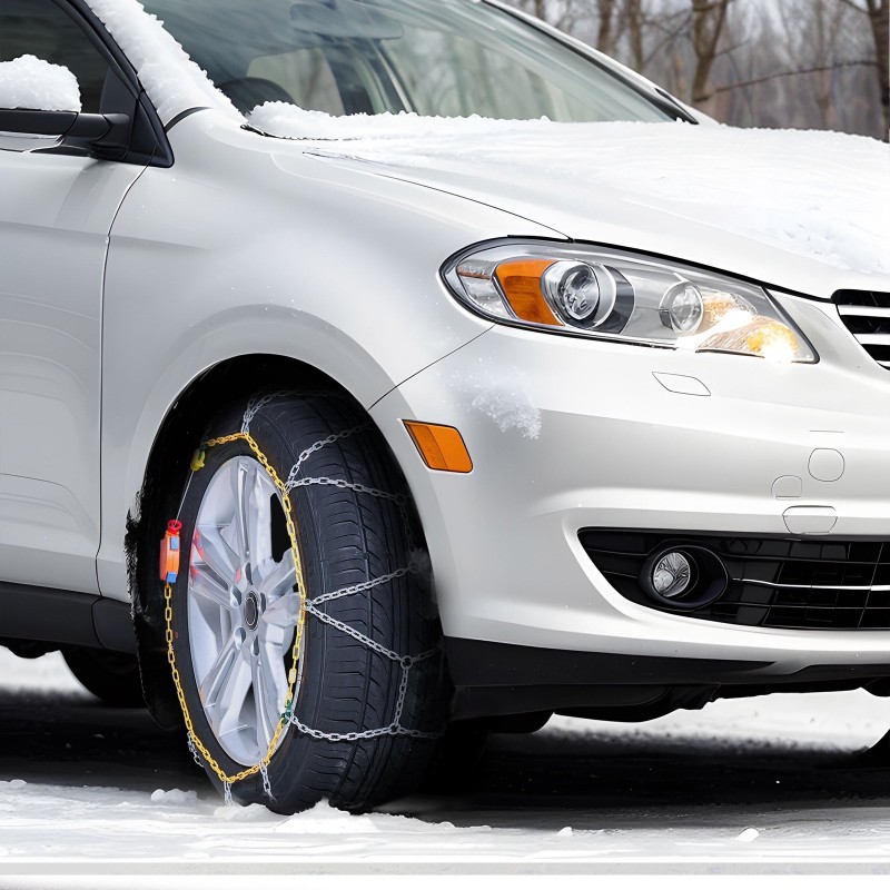 Lumitketjut mangaaniseosteräksestä henkilöautoihin katumaastureihin ja kevyisiin kuorma-autoihin 2 kpl