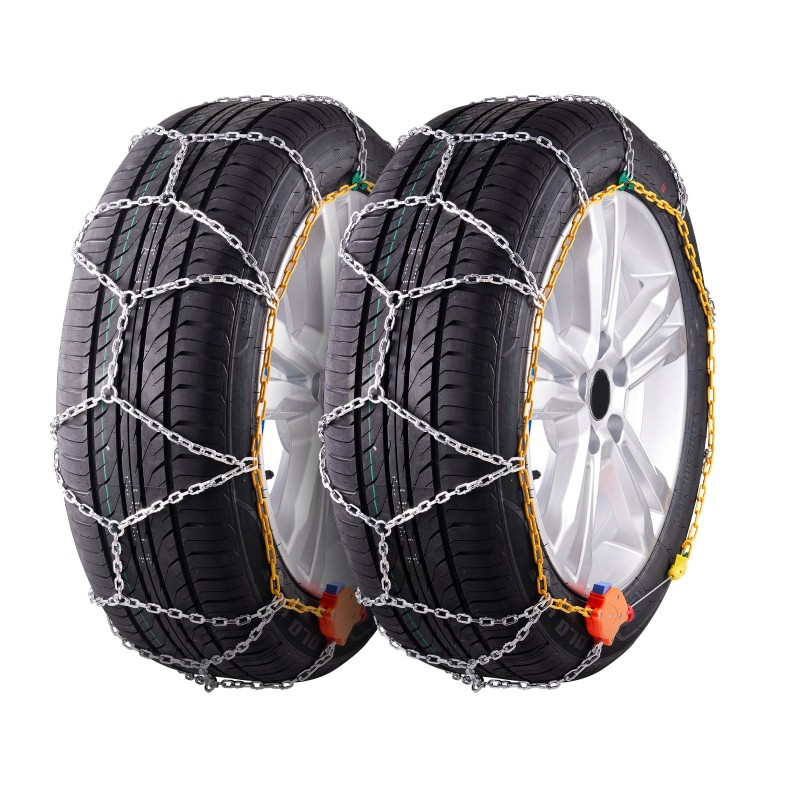 Lumitketjut mangaaniseosteräksestä henkilöautoihin katumaastureihin ja kevyisiin kuorma-autoihin 2 kpl