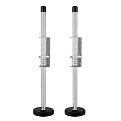 Tikastasaaja hiiliteräksinen säädettävä 493 mm 249 5 kg kantavuus epätasaisille alustoille