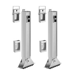 Tikastasaaja hiiliterästä säädettävä 288 mm liukuestokumijaloilla askel- ja jatkotikkaisiin