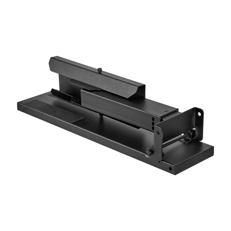 Tikkaiden tasonkorotin hiiliteräs 757 mm tukipinta säädettävä 289–457 mm portaiden käyttöön