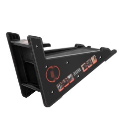 Tikasnostin polypropeeni 172 4 kg epätasaiselle maalle integroidulla säilytyksellä