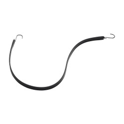 Tasaiset kumiset joustohihnat 20 mm leveät 0,91 m 10 kpl teräksisillä S-koukuilla